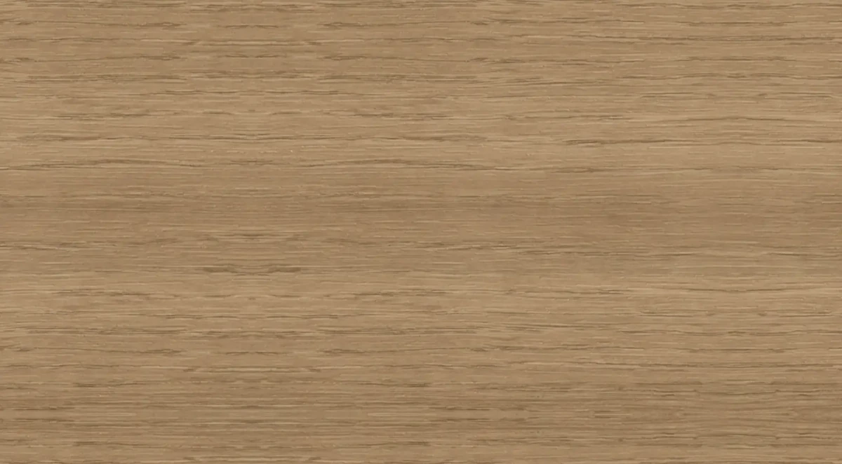 Smoked straight-grain oak effect