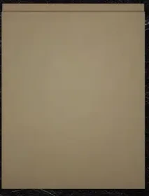 Horizontal routed handle - Camel beige