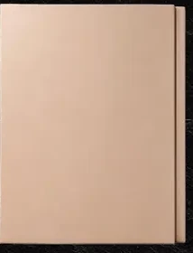 Vertical routed handle - Powder rose