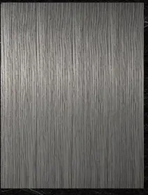 Straight-grain oak appearance · Flat front