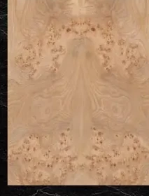 Spruce burl effect